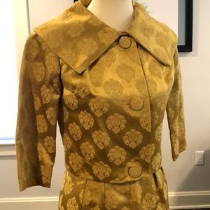 Retro suit. Silky and stylish.